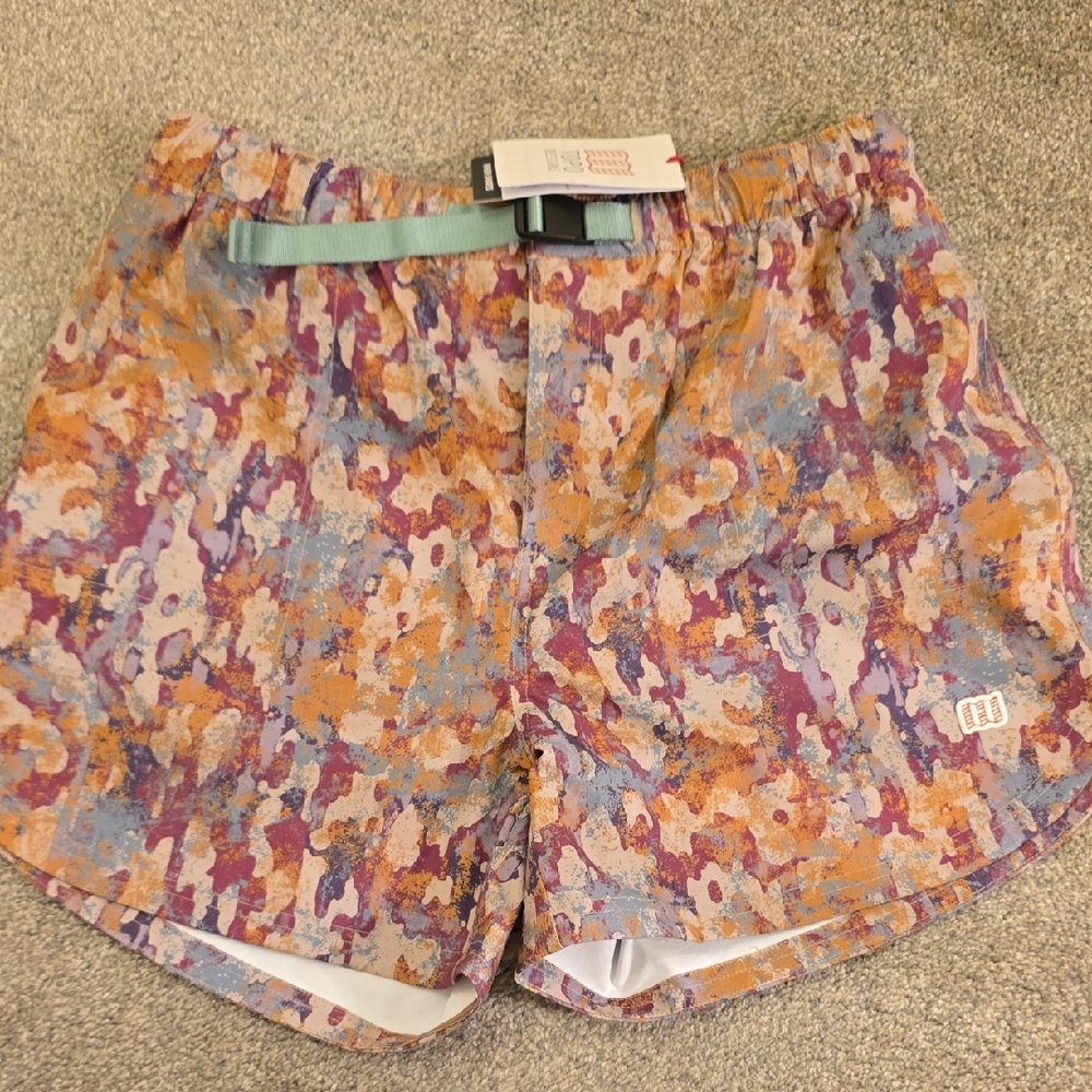 Women's Multicolor Patterned Shorts